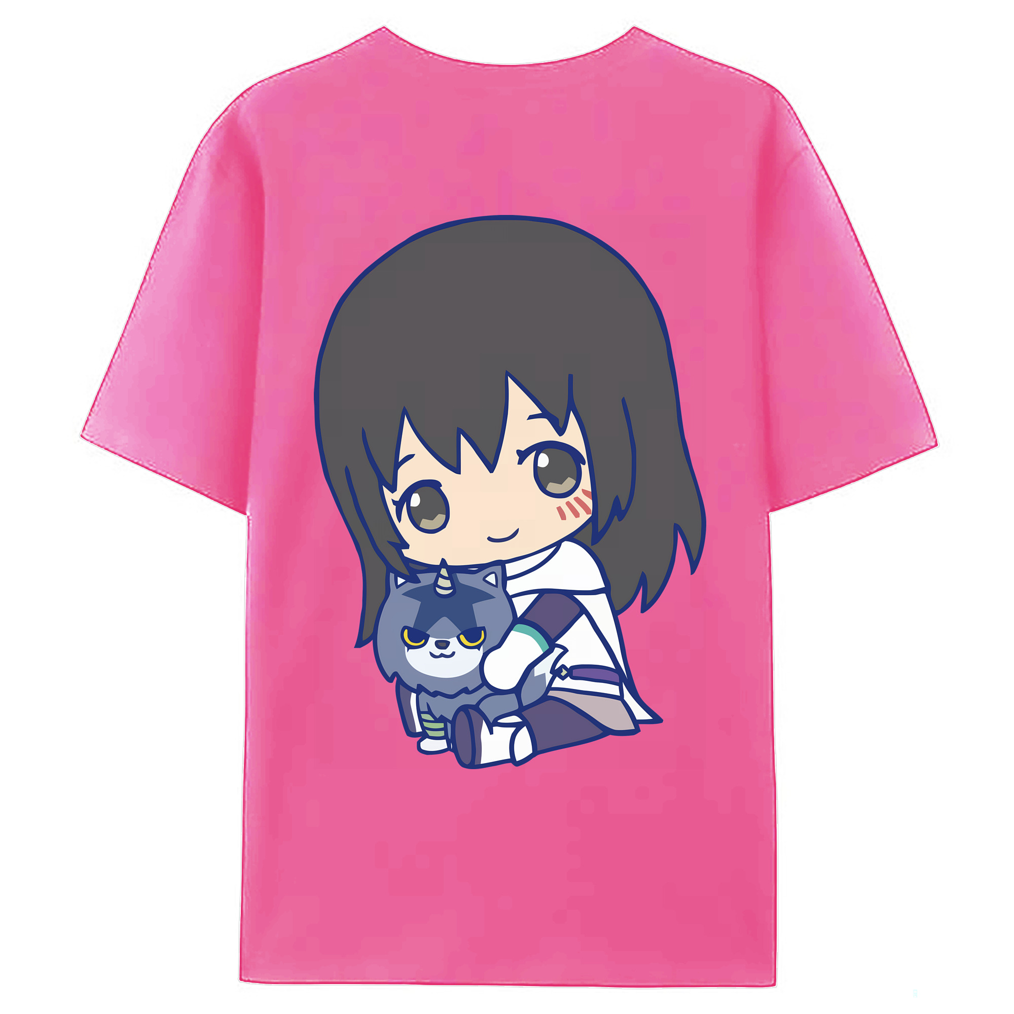 （画像用） 転スラ Regarding Reincarnated to Slime レディース半袖Tシャツ(バックプリント)